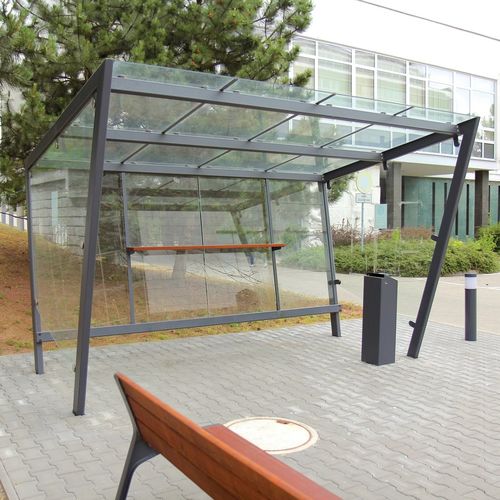 Кабина для курильщиков - EDGE - mmcité street furniture
