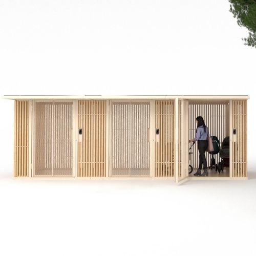 Навес для общественных мест - CUBY LOCK  - mmcité street furniture