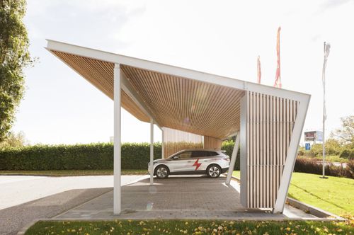Навес для общественных мест - DEPOT - mmcité street furniture