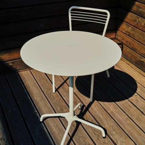 Современный стол для пикника -  FLANEUR - mmcité street furniture - из алюминия / из стали / из ламината высокого давления