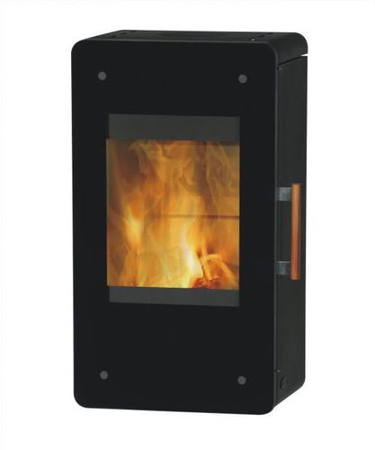Печь-камин на дровах - MITO - Fireplace - настенная / современная / из стали