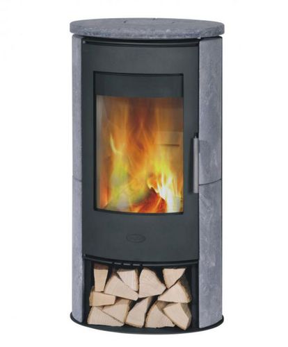 Печь-камин на дровах - MONTE CARLO - Fireplace - современная / из стали / из стеатита