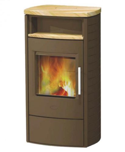 Печь-камин на дровах - RIO - Fireplace - современная / из стеатита / из песчаника