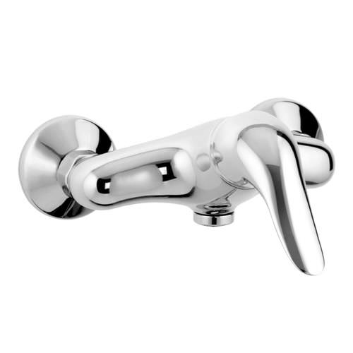 Однорычажный смеситель для душа - ANTIGUA: 3325 - GATTONI RUBINETTERIA - настенный / из хромированного металла / для ванной комнаты