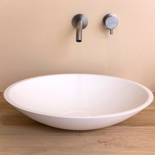 Настольная раковина - BOWL 1.1 - COCOON - из Solid Surface / круглая / без отверстия
