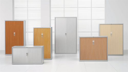 Низкий шкаф для папок - PV PLUS - JG Group - высокий / из металла / модульный
