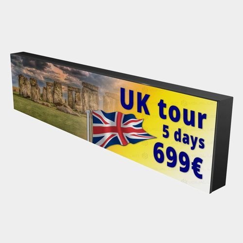 Настенный рекламный щит - VISUAL LED SYSTEMS SL - LED