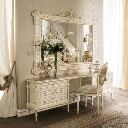 Стилизованный туалетный столик - 14216 - Modenese Luxury Interiors - из цельной древесины / одноместный
