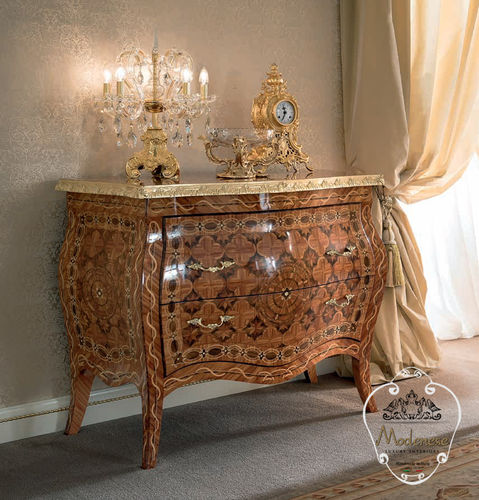 Стилизованный комод - 14670 - Modenese Luxury Interiors - из цельной древесины / ручной работы / не определено
