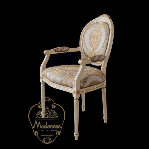 Стилизованный cтул - 14533 - Modenese Luxury Interiors - для интерьера / из ткани / из цельной древесины