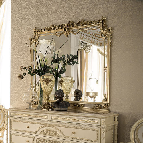 Настенное зеркало - 14658 - Modenese Luxury Interiors - для гостиницы / стилизованное / прямоугольное