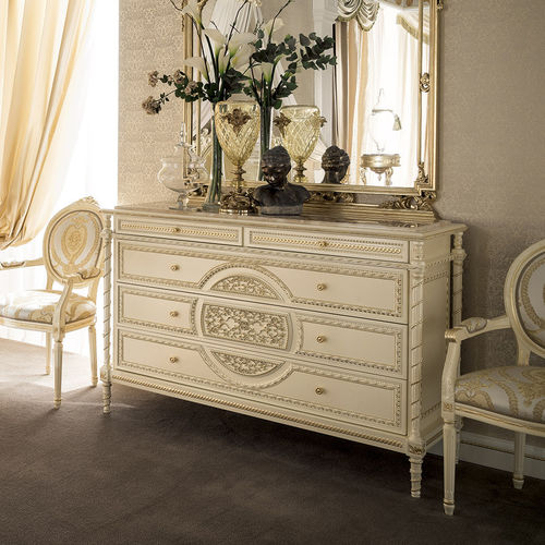 Стилизованный комод - 14217 - Modenese Luxury Interiors - из цельной древесины / ручной работы / для гостиничного номера