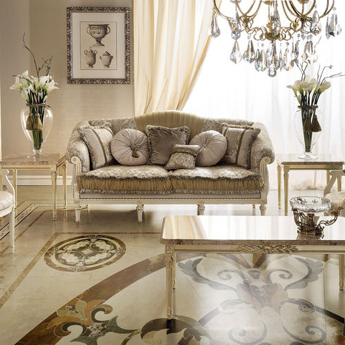 Стилизованный диван - 14441 - Modenese Luxury Interiors - из ткани / ручной работы / для гостиницы