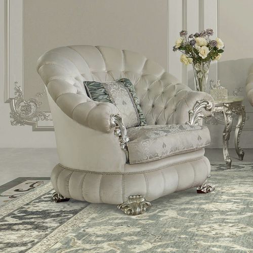 Стилизованное кресло - 15443 - Modenese Luxury Interiors - из бархата / из льна / из кожи