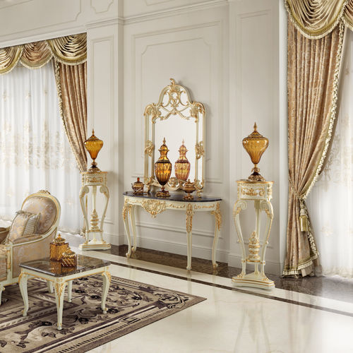 Классический стол-консоль - 16837 - Modenese Luxury Interiors - из дерева / для бытового использования / для гостиницы