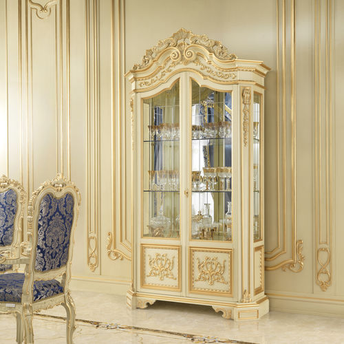 Высокий буфет - 16126 - Modenese Luxury Interiors - классический / из дерева / с распашными дверями