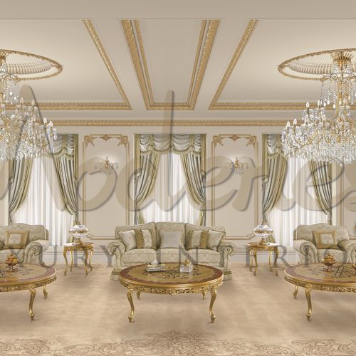 Стилизованный диван - 15452 - Modenese Luxury Interiors - из ткани / Сделано в Италии / цвет по индивидуальному заказу