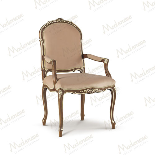 Классический cтул - 17521 - Modenese Luxury Interiors - для интерьера / из дерева / из ткани