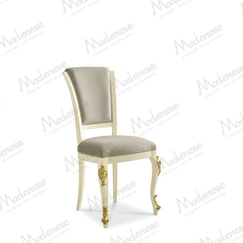 Классический cтул - 17501 - Modenese Luxury Interiors - для интерьера / из дерева / из ткани