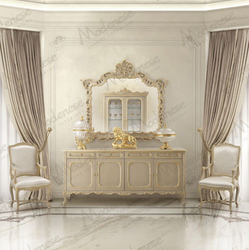 Классический буфет - 17113 - Modenese Luxury Interiors - из дерева / с выдвижными ящиками / с распашными дверями
