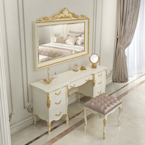 Классический туалетный столик - 17212 - Modenese Luxury Interiors - из дерева / для гостиничного номера