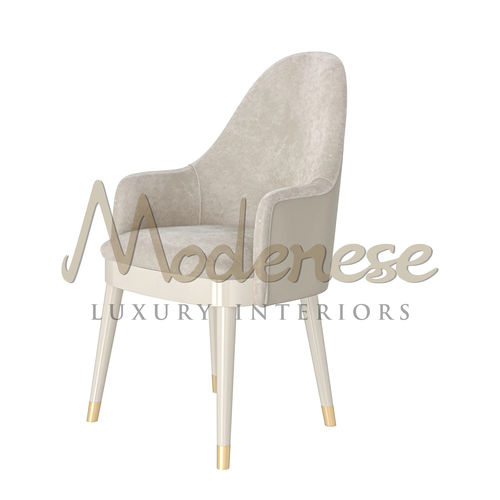 Классический cтул - 20512 - Modenese Luxury Interiors - для интерьера / из кожи / из ткани