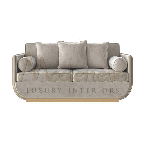 Современный диван - 20405 - Modenese Luxury Interiors - для гостиной / из ткани / с подлокотниками