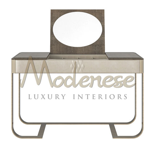 Современный туалетный столик - 20136 - Modenese Luxury Interiors - из дерева / из бронзы / на высоких ножках