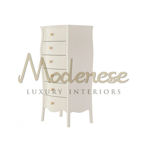 Высокий комод - 20135 - Modenese Luxury Interiors - современный / из дерева / из лакированной древесины
