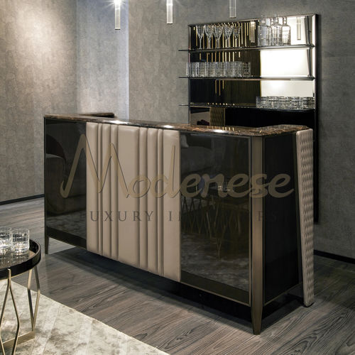 Барная стойка для бара - 20182 - Modenese Luxury Interiors - из мрамора / прямая