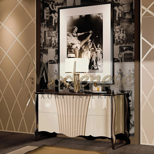 Современный комод - 20128 - Modenese Luxury Interiors - дерево / с выдвижным ящиком / прямоугольный