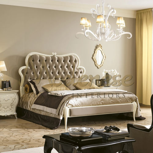 Кровать размер queen size - 21217 - Modenese Luxury Interiors - современная / персонализированная / из блестящей лакированной древесины