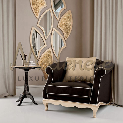 Современный журнальный столик - 21606 - Modenese Luxury Interiors - из дерева / из лакированной древесины / из мрамора