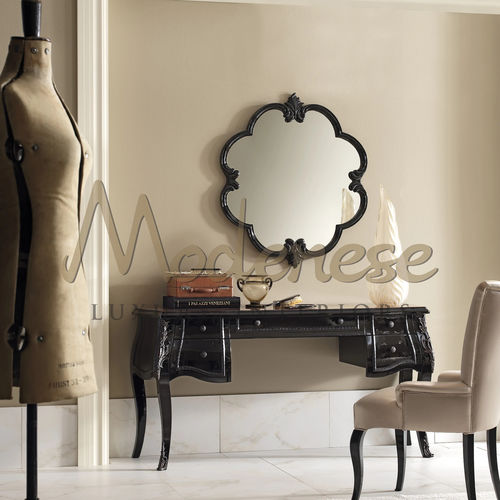 Туалетный столик барокко - 21210 - Modenese Luxury Interiors - из лакированной древесины / напольный / по индивидуальному заказу