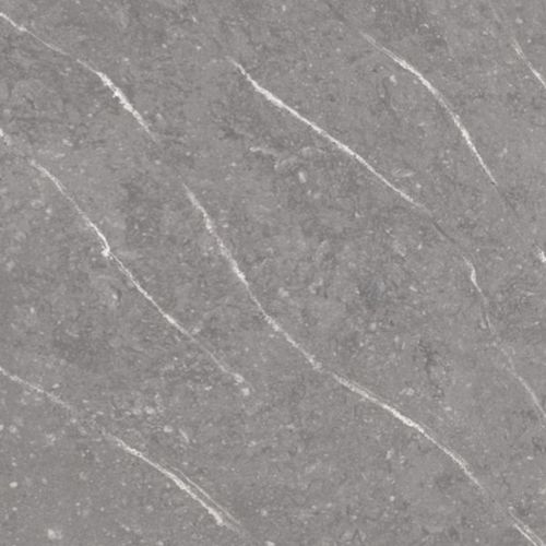 Плита из камня из кварца - 6140 Grigio Galaxy - OKITE - для кухни / глянцевая / серая