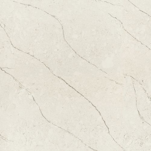 Плита из камня из кварца - 8061 Carrara Gioia - OKITE - для кухни / бежевая