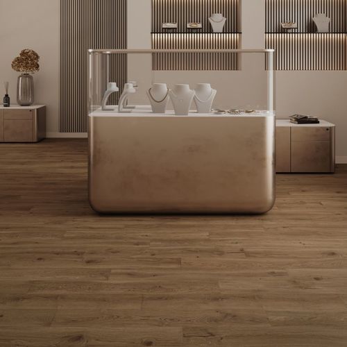 Напольное покрытие из пробкового дерева - DAKOTA OAK  - Wicanders - для интерьера / для гостиной / для офиса