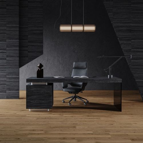 Напольное покрытие из пробкового дерева - EPOCA OAK DARK ALMOND  - Wicanders - для интерьера / для гостиной / для офиса