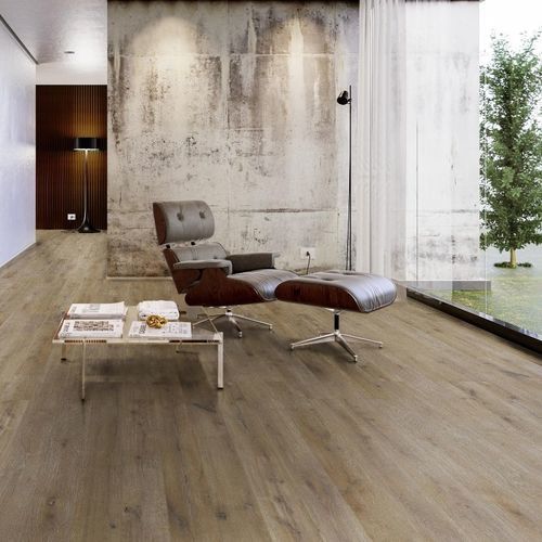 Напольное покрытие из пробкового дерева - FARNIA OAK SAVANNAH  - Wicanders - для интерьера / для гостиной / для офиса