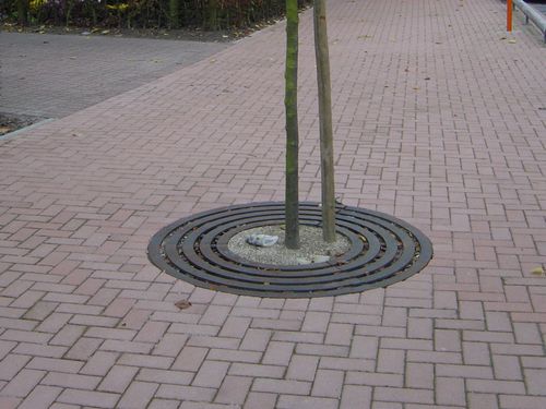 Круглая решетка для деревьев - LIEDE - ANAE street furniture - из чугуна