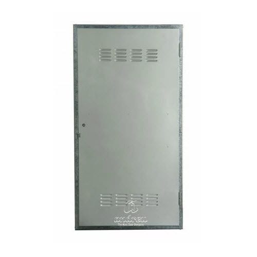 Смотровой люк для перегородки - Electro Louvered Meter - Andreu Barberá, S.L. - прямоугольный / из гальванизированной стали / встраиваемый