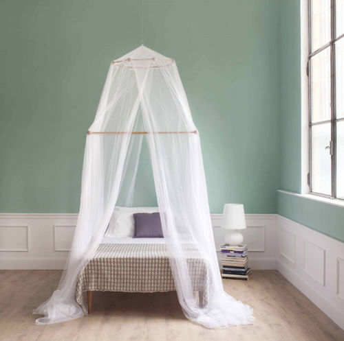 Двуспальная москитная сетка для кровати - TINA MOSQUITO NET FOR QUEEN SIZE BED - FOUR OPENINGS - Grigolite