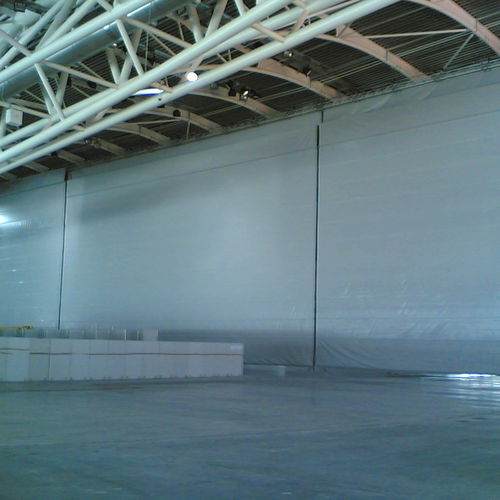 Разделительная штора для гимнастического зала - FLEXIWALL PARETE DIVISORIO TESSILE - Solaris Tende srl