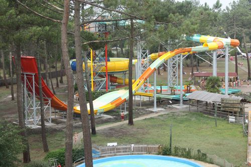 Поворотная горка - RACER TWIN HYBRID - Polin Waterparks - для аквапарков / трубчатая