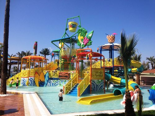 Игровая конструкция для аквапарков - B6 - Polin Waterparks - из пластика