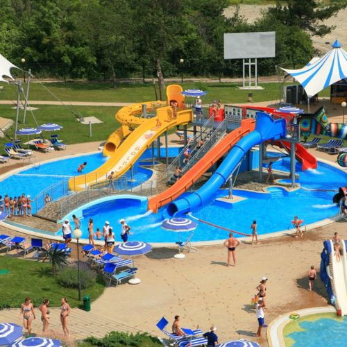 Прямая горка - KIDS' BODY - Polin Waterparks - поворотная / для аквапарков / трубчатая