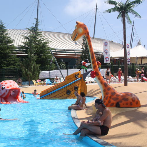 Душ стекловолокно - GIRAFFE - Polin Waterparks - для аквапарков / для детей