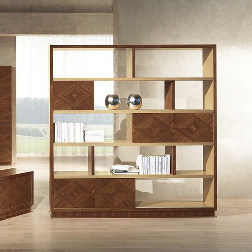 Высокий книжный шкаф - LB39 DESYO  - CARPANELLI - современный / из дерева
