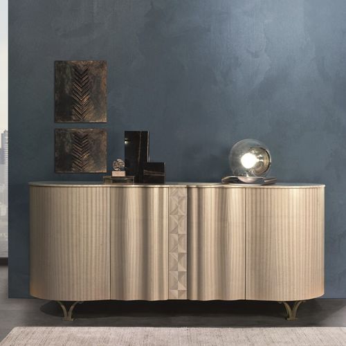 Современный буфет - CR62 MISTRAL  - CARPANELLI - из экзотических пород дерева
