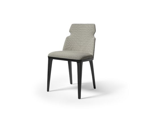 Современный cтул - SE60 SHAPE - CARPANELLI - для интерьера / из ткани / с основанием из цельной древесины